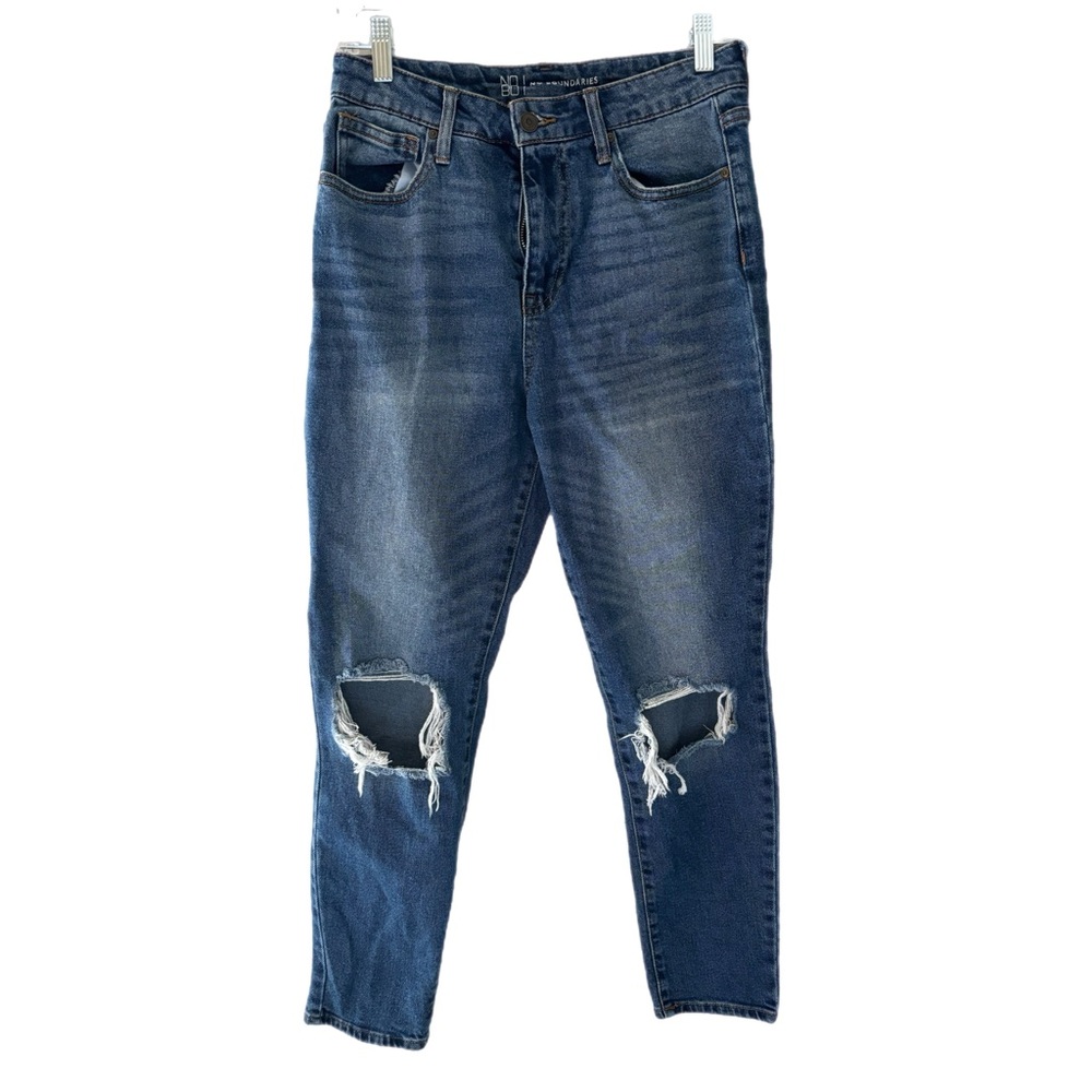 No Boundaries Women's Skinny Jeans - Blue